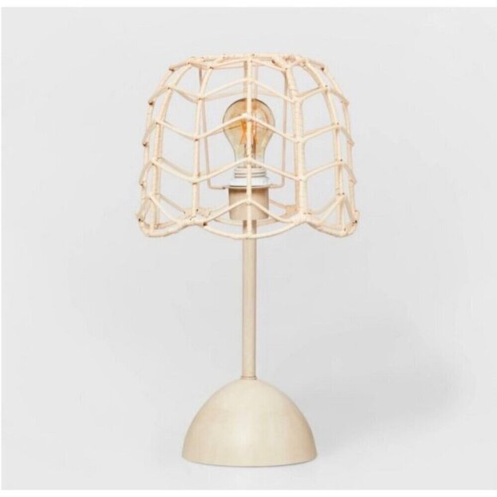 Pillowfort Natural Rattan Table Lamp‎ - Target